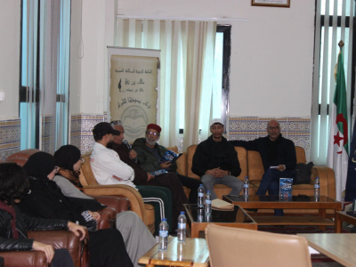 Discussion avec le public autour du livre de l'écrivain Essam Modan à la BPLP d'Aïn Témouchent